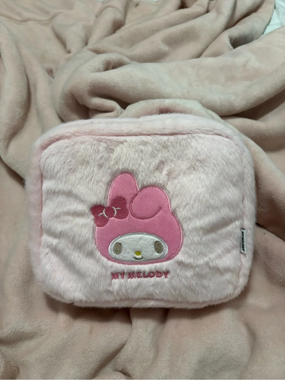 My Melody Sanrio Fluffy Plush Lunch Box
